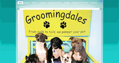 Desktop Screenshot of groomingdalesforpets.com